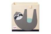 Kinderkamer - 3 Sprouts Storage Box - Gray Sloth - IBXSLO