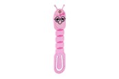 Kinderlampen - Mondikaarten Flexilight Reading Lamp Bookworm Pink - 5060213019140