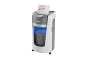 Papiervernietigers - Leitz IQ OptiMax Office papiervernietiger P5 microsnippers 35L – Wit - 83600000