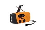 DAB & Wekkerradio - Xceed Solar Emergency Multi Radio - AM/FM - Orange - 110219051815
