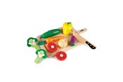 Houten speelgoed - Tidlo Wooden Cutting Vegetables Playset 20 pieces - T0215