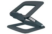 Systeemaccessoires  - Leitz Ergo Verstelbare Multi-hoek Laptopstandaard, 80% gerecycled plastic, donker grijs - 64240089
