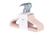 Kinderkamer - 3 Sprouts - Velor Hanger 15 pcs Pink - IHVPNK-15