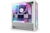 Case - NZXT H5 Flow RGB (2024) - Case - Miditower - Wit - CC-H52FW-R1