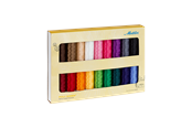 Naaimachine - Amann/Mettler Embroidery thread set in basic colors of 18 rl. - 5090-0000