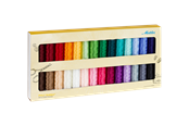 Naaimachine - Amann/Mettler Embroidery thread set in basic colors of 28 rl. - 5091-0000