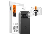 Mobiel - Overige accessoires - Spigen Glass tR EZ Fit Optik 2 Pack - crystal clear - Google Pixel 9 Pro - AGL08444