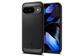 Mobiel - Covers & Cases - Spigen Rugged Armor - matte black - Google Pixel 9 Pro/Pixel 9 - ACS07685