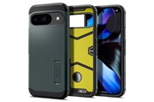 Mobiel - Covers & Cases - Spigen Tough Armor - abyss green - Google Pixel 9 Pro/Pixel 9 - ACS07694