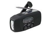 DAB & Wekkerradio - Lippa Emergency Solar Radio - Black - AM/FM - Mono - Black - LPFMR01