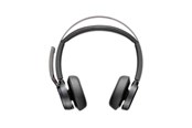 Headphones/Headsets - HP Poly Voyager Focus 2 USB-C-C Headset +USB-C/A Adapter +Charging Stand - 9T9J6AA#AC3