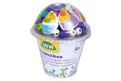 Schrijf- en tekenartikelen - Jono Toys Lena Cupcake Wooden Beads Jewelry Making - 32001