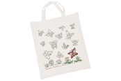 Schrijf- en tekenartikelen - Goki Cotton Bag - Butterfly - 58987