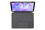 Toetsenbord - Logitech Combo Touch for iPad Pro 11" (M4) & iPad Pro 11" Gen 1/2/3/4 - Graphite - Keyboard and folio case - Engels (VK) - Grijs - 920-012777