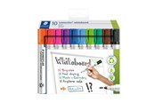 Conferentie & Presentatie - Staedtler Whiteboard mark. Lumocolor 10pcs wallet - 351 C10