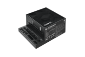 Voeding - Lian Li EDGE 1300 BLACK Voeding - 1300 Watt - 120 mm - ATX 3.1 - 80 Plus 80 PLUS Platinum - EG1300 Black