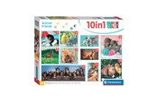 Puzzels - Clementoni Jigsaw Puzzle Super Color 10in1 Animal Friends Vloer - 20283