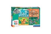Puzzels - Clementoni Jigsaw Puzzle 4in1 Jurassic World Vloer - 21521