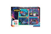 Puzzels - Clementoni Jigsaw Puzzle 4in1 Batwheels Vloer - 21529