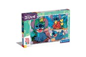 Puzzels - Clementoni Jigsaw Puzzle Super Color Maxi Disney Stitch 104pcs. Vloer - 23776