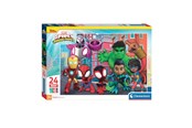 Puzzels - Clementoni Jigsaw Puzzle Super Color Maxi Spidey 24 pcs. Vloer - 24249