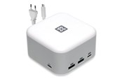 USB hub - XtremeMac XWH-XCP-03 laptop dock/port replicator USB hub - 6 - USB 3.0 - Wit - XWH-XCP-03