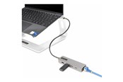 USB hub - StarTech.com 10G2A1C25EPD-USB-HUB USB hub - 3 - Grijs - 10G2A1C25EPD-USB-HUB