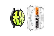 Mobiel - Beschermend glas - Spigen Glass tR EZ Fit 2 Pack - transparency - Samsung Galaxy Watch7 (40mm) - AGL08494
