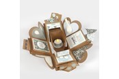 Schrijf- en tekenartikelen - Creativ Company Explosion box - Brown (25380) - 25380