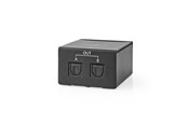 Luidsprekercomponenten - Nedis ASPL2512BK audio splitter - ASPL2512BK