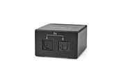 Luidsprekercomponenten - Nedis ASWI2512BK audio switch - ASWI2512BK