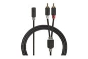 Audiokabel - Nedis audio cable - 20 cm - CABW22255AT02