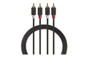 Audiokabel - Nedis audio cable - 1 m - CABW24200AT10