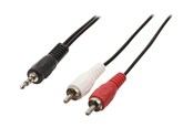 Audiokabel - Nedis audio cable - 2 m - CAGB22200BK20