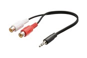 Audiokabel - Nedis audio cable - 20 cm - CAGB22250BK02