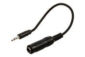 Audiokabel - Nedis audio cable - 20 cm - CAGB22550BK02