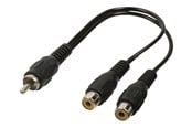 Audiokabel - Nedis subwoofer cable - 20 cm - CAGB24010BK02