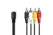 Audiokabel - Nedis CAGL20475BK02 audio cable - CAGL20475BK02