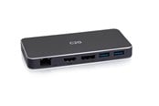 Docking station - C2G USB-C 7-in-1 Dual Display MST Docking Station with HDMI DisplayPort Ethernet USB and Power Delivery up to 100W - 4K 60Hz - docking station - USB-C - HDMI DP - 1GbE - C2G54543