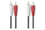 Audiokabel - Nedis CAGL24200BK50 audio cable - CAGL24200BK50