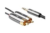 Audiokabel - Nedis audio cable - 2 m - CATB22200GY20