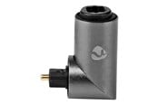 Beelscherm- en tv-kabel - Nedis Fabritallic digital audio adapter (optical) - CATB25920GY