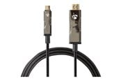 Beelscherm- en tv-kabel - Nedis - external video adapter - black - CCBG6410BK300