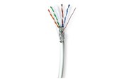 Netwerk - kabel - Nedis CCBG8528GY100S networking cable - Grijs - 100m - CCBG8528GY100S