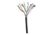Netwerk - kabel - Nedis CCBG8599BK100S networking cable - Zwart - 100m - CCBG8599BK100S
