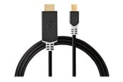 Beelscherm- en tv-kabel - Nedis adapter cable - DisplayPort / HDMI - 2 m - CCBP37604AT20