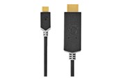 Beelscherm- en tv-kabel - Nedis adapter cable - HDMI / USB 3.2 Gen 1 - 2 m - CCBW64655AT20
