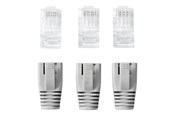 Netwerk - kabel - Nedis network connector - grey - Grijs - CCBW89360GY