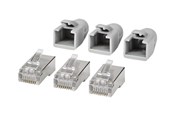 Netwerk - kabel - Nedis network connector - grey - Grijs - CCBW89370GY