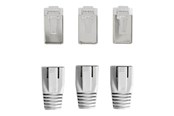 Netwerk - kabel - Nedis network connector - grey - Grijs - CCBW89380GY